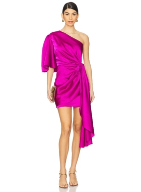 SOLACE London MARCIE 连衣裙女 桃紅色REVOLVE小众新款