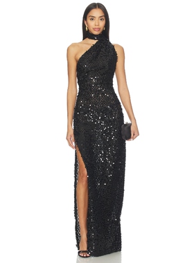 MISHA THE NICOLETTE 裙子 黑色REVOLVE小众新款