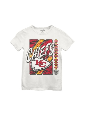 [冬季内搭]Junk Food CHIEFS SHIFT T恤 白色REVOLVE小众新款