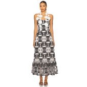 春季 中长款 新品 ELLIATT JOLIE 连衣裙 黑色REVOLVE小众