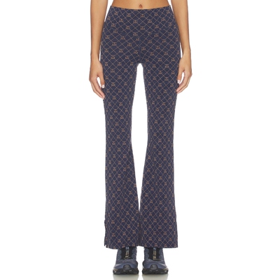 THE UPSIDE EZRA FLORENCE 喇叭口长裤 藏青色 美式休闲风REVOLVE