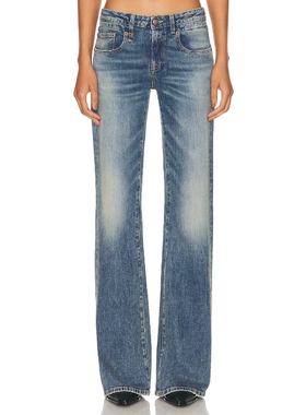 R13 牛仔装 蓝色 美式复古风REVOLVE小众新款