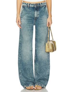 Icon Denim AVA 阔腿 蓝色美式复古风REVOLVE小众新款