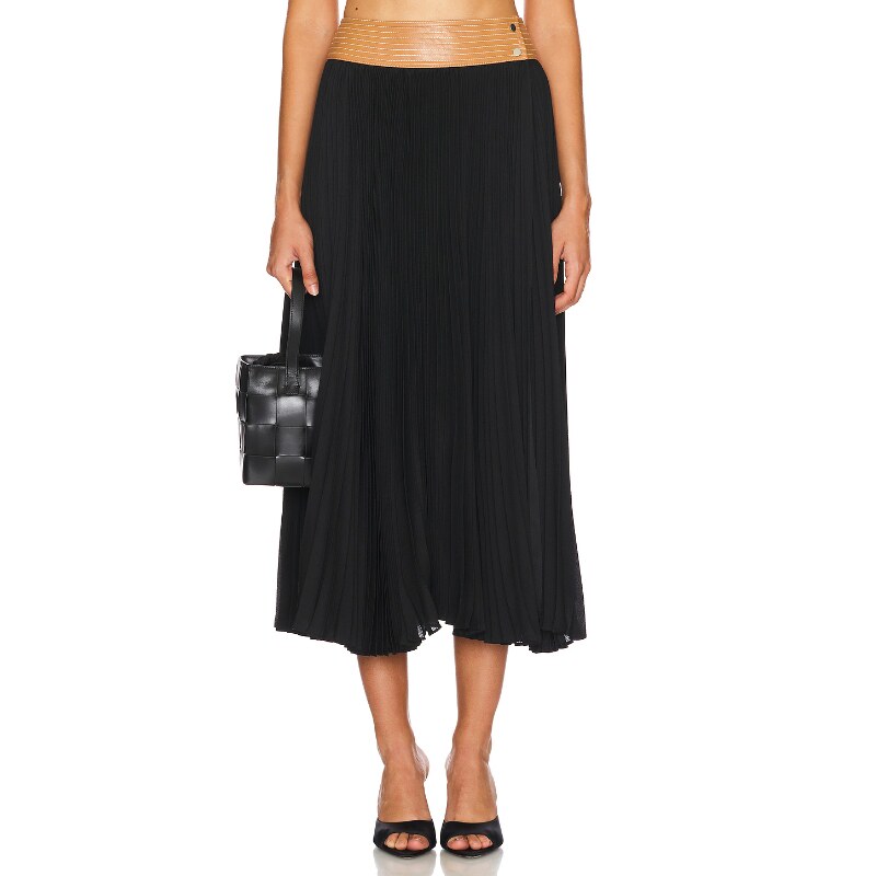 Alexis TANISA 半身裙 黑色 REVOLVE小众新款