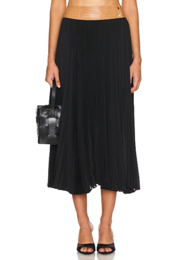 Alexis TANISA 半身裙 黑色 REVOLVE小众新款