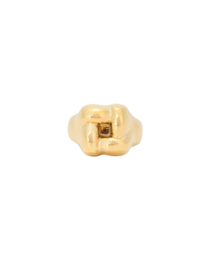 Jenny Bird WOVEN SQUARE SIGNET 戒指 revolve小众新款