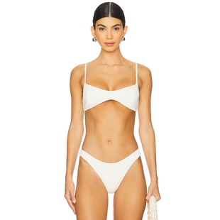 House of Harlow 1960 上衣 象牙白y2k辣妹风REVOLVE