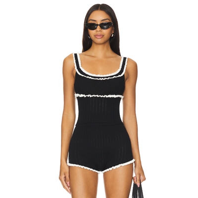 [早秋新品]MAJORELLE BRIELLE 背心 黑色REVOLVE小众新款