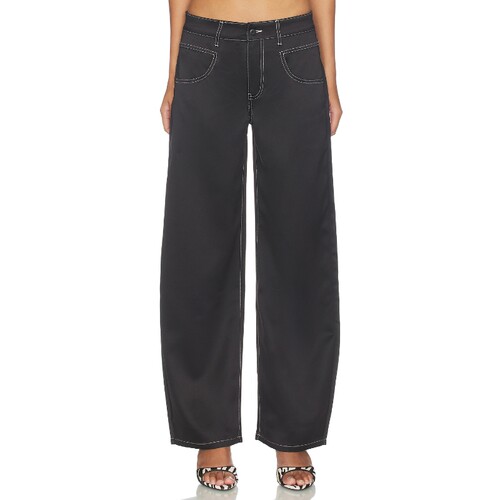 LIONESS SERENITY SATIN 裤子 26春夏新品 revolve小众新款