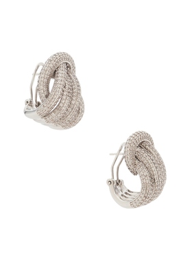 SHASHI MARGAUX 耳饰 金属银色REVOLVE小众新款