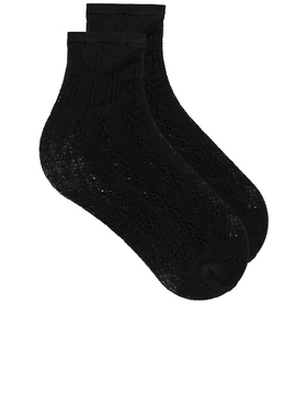 SWEDISH STOCKINGS ERICA 短袜 黑色REVOLVE小众新款