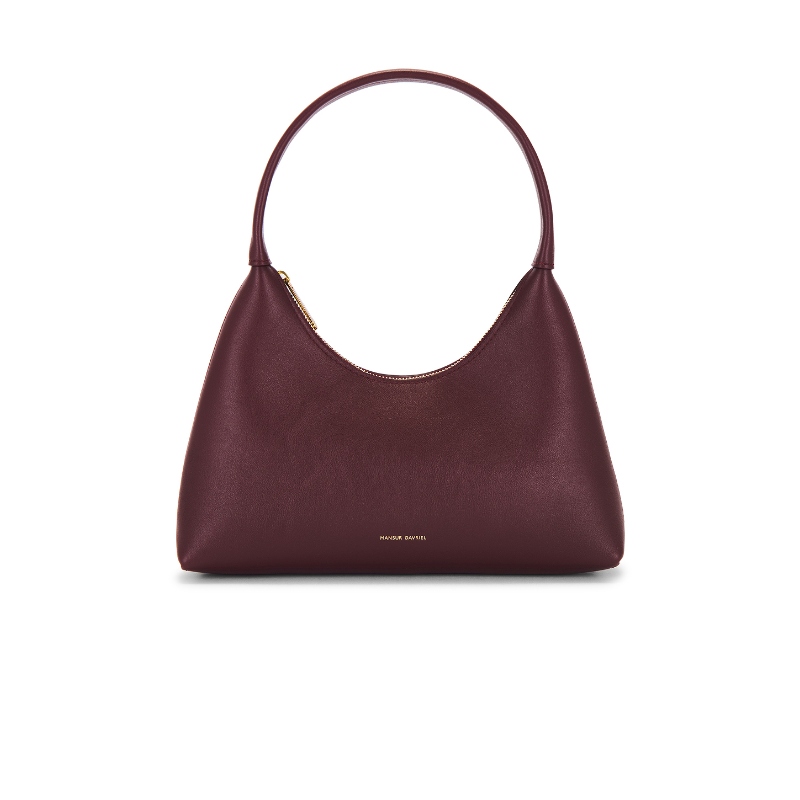 Mansur Gavriel CANDY 包袋 酒红色REVOLVE小众新款