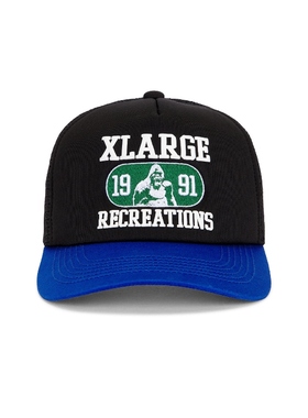 XLARGE RECREATIONS 鸭舌帽 黑色REVOLVE小众新款