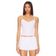 Intimates 吊带背心 THE CAMI Cou 长款 LONG TOP 白色REVOLVE