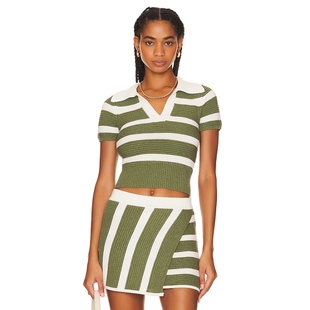 L'Academie 新品 DREA 上装 小众 revolve时尚 冬季