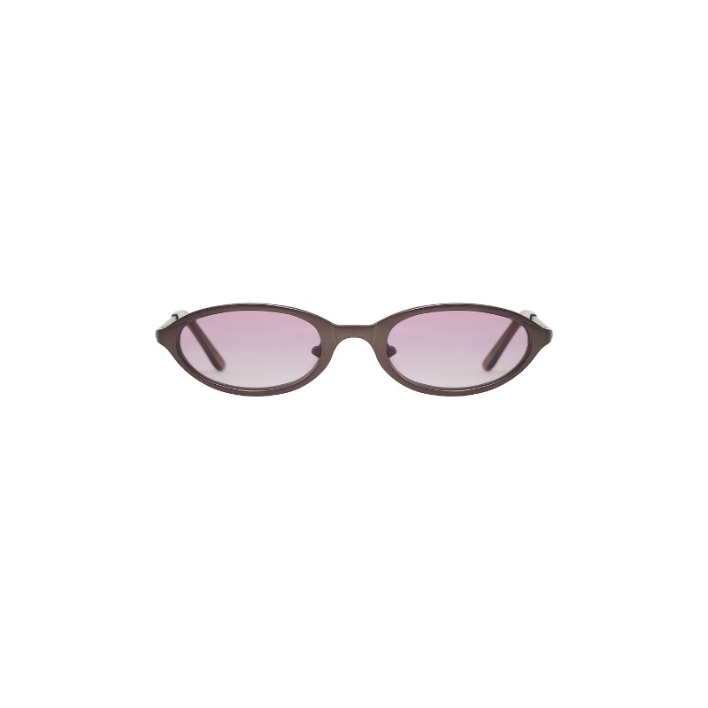 BRU Eyewear棕色太阳眼镜椭圆框窄框复古风墨镜早秋新品REVOLVE