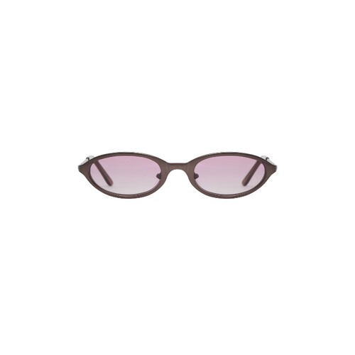 BRU Eyewear棕色太阳眼镜椭圆框窄框复古风墨镜早秋新品REVOLVE