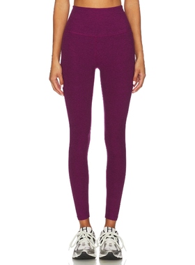 [冬季新品] Beyond Yoga 打底裤紫色运动瑜伽裤美式休闲风REVOLVE