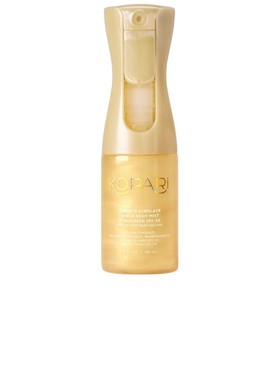 Kopari 防晒霜SPF50 滋润柔软速干防晒喷雾闪亮金色釉面REVOLVE