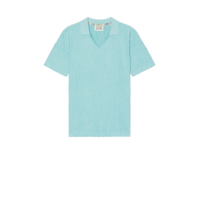 [春夏新品]Scotch & Soda POLO 衫 青色REVOLVE小众新款
