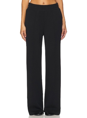 [冬季新品] Varley 长裤黑色显瘦直筒裤美式休闲风阔腿裤REVOLVE