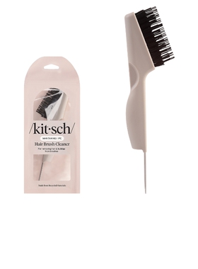 Kitsch RECYCLED PLASTIC HAIR BRUSH CLEANER 梳子清洁器  灰色