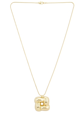 Jenny Bird WOVEN SQUARE 垂褶项链 revolve小众新款