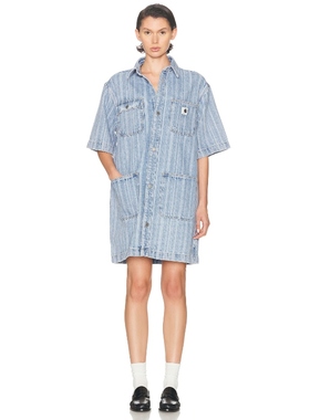 [冬季新品]Carhartt WIP 卡哈特 RYLAN 裙子 蓝色 REVOLVE小众