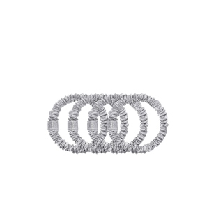Skinny Scrunchies Pack SilverREVOLVE slip