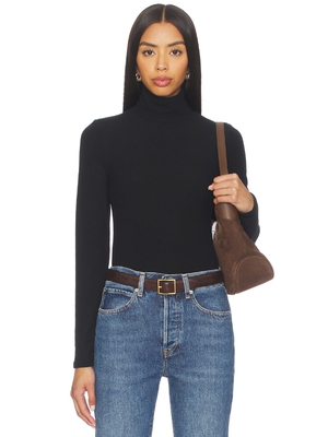perfectwhitetee Dana Sweater Jersey Turtleneck revolve小众新