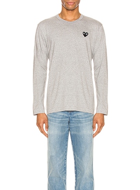 COMME des GARCONS PLAY 长袖 CDG 川久保玲 夏季T恤REVOLVE新款