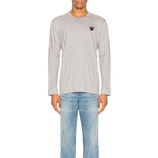 COMME des GARCONS PLAY 长袖 CDG 川久保玲 夏季T恤REVOLVE新款