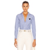 春季 衬衫 新品 des PLAY COMME GARCONS REVOLVE小众