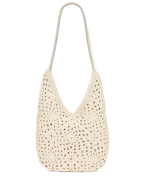 [冬季新品]8 Other Reasons复古风米色镂空手提包REVOLVE