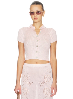 Calle Del Mar SHORT SLEEVE 毛衣 revolve小众新款