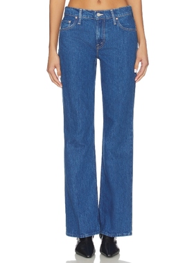 MOTHER BOOKIE 阔腿 蓝色 美式复古风REVOLVE小众新款