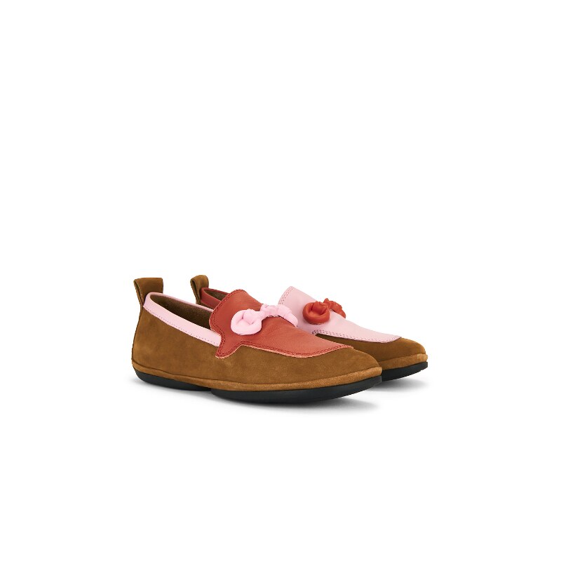 Camper TWS 帆船鞋 棕色 女款REVOLVE小众新款