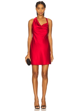 [夏季新品]Lovers and Friends MILA 连衣裙 红色 REVOLVE小众
