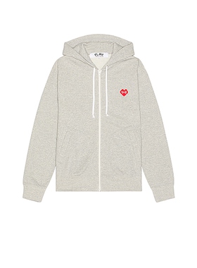 COMME des GARCONS PLAY INVADER CDG川久保玲 连帽外套REVOLVE