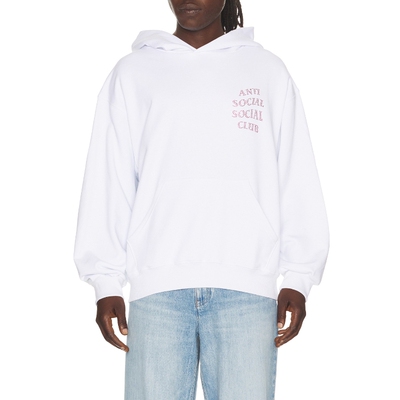 Anti Social Social Club白色卫衣宽松长袖上衣秋季新品REVOLVE