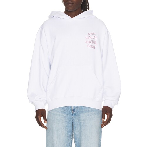 Anti Social Social Club白色卫衣宽松长袖上衣秋季新品REVOLVE