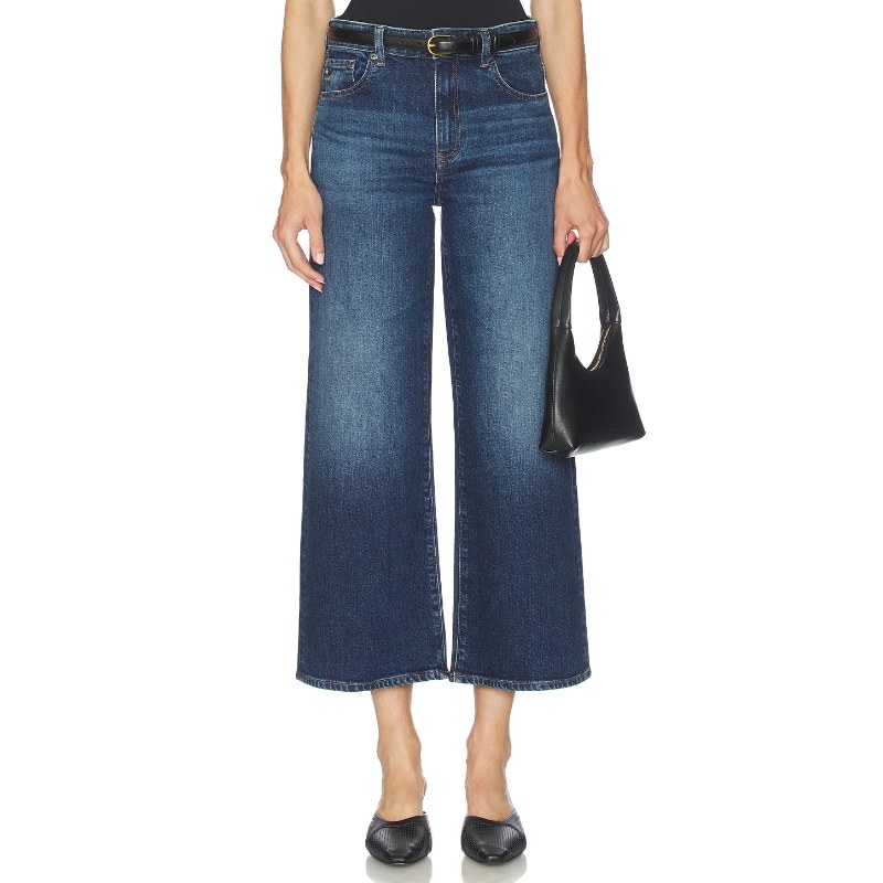 AG Jeans SAIGE 阔腿 蓝色美式复古风REVOLVE小众新款,女装/女士精品,牛仔裤,淘宝优惠券,粉丝福利购,淘宝优惠卷