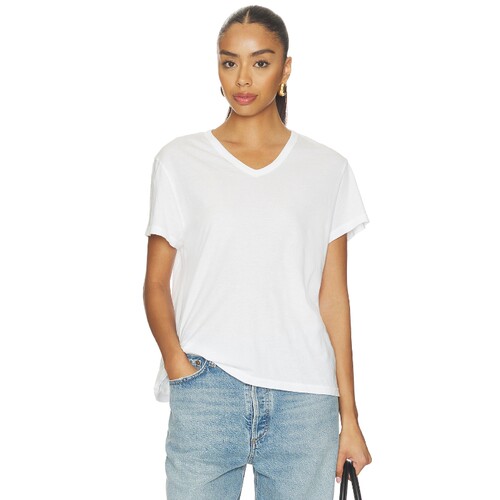 DONNI. The Jersey V-neck Tee 26春夏新品 revolve小众新款