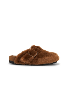 Birkenstock 1774 木底鞋 revolve小众新款 棕色