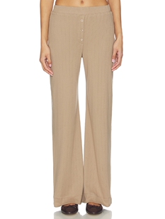 revolve小众新款 VIR Pant Lounge VITA Pointelle
