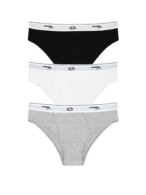 HOMMEgirls 比基尼套装 revolve小众新款 黑色、白色