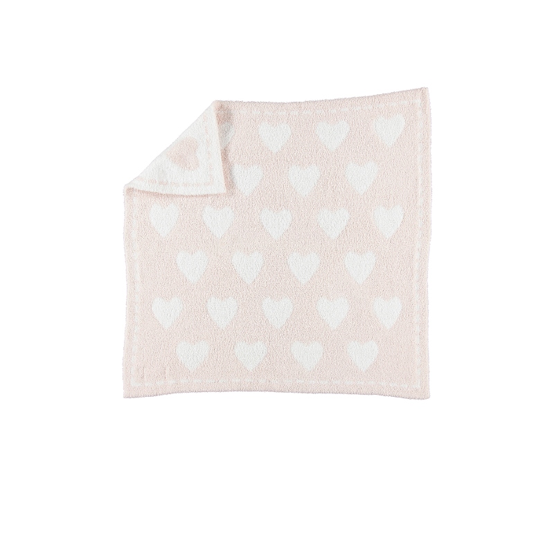 Barefoot Dreams COZYCHIC DREAM RECEIVING 毛毯 粉色REVOLVE小