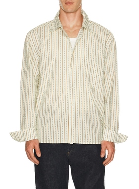 Percival BINDING 衬衫 白色REVOLVE小众新款