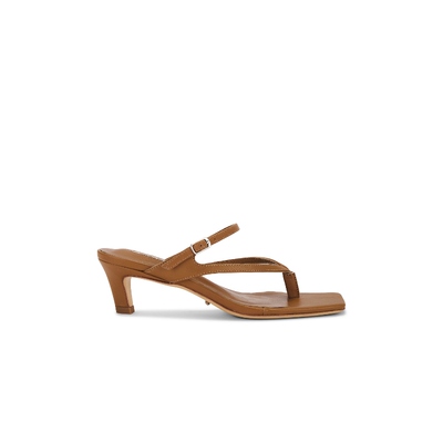 Tony Bianco TRANCE 凉鞋 棕黄色 女款REVOLVE小众新款