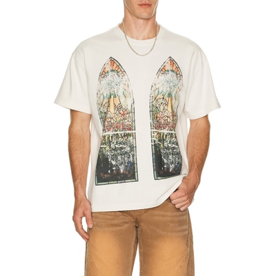 Who Decides War by Ev Bravado FADED 平针T恤 白色REVOLVE小众